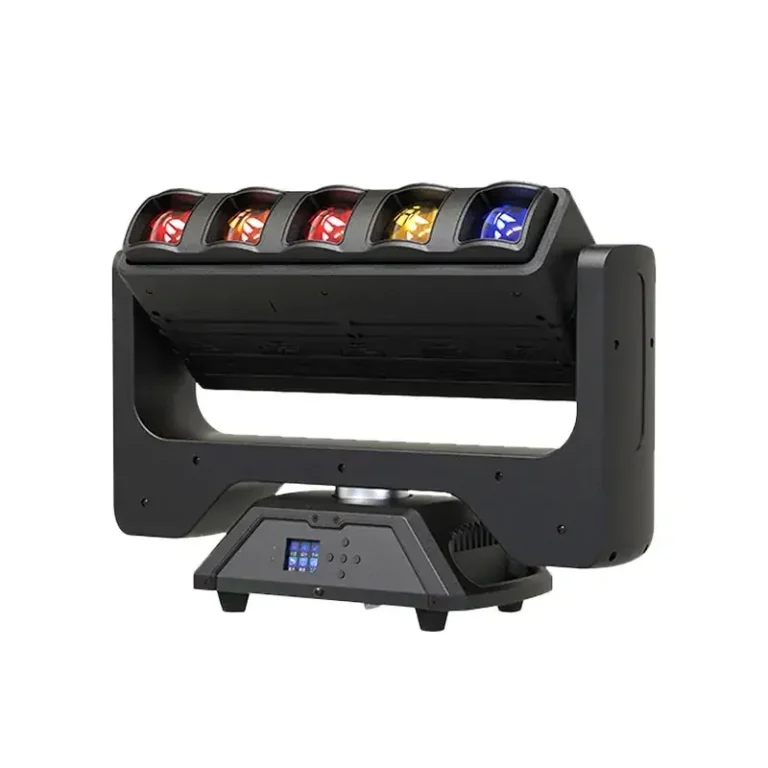 5x40W DOUBLE-SIDED BEAM+STROBE MOVING HEAD LIGHT