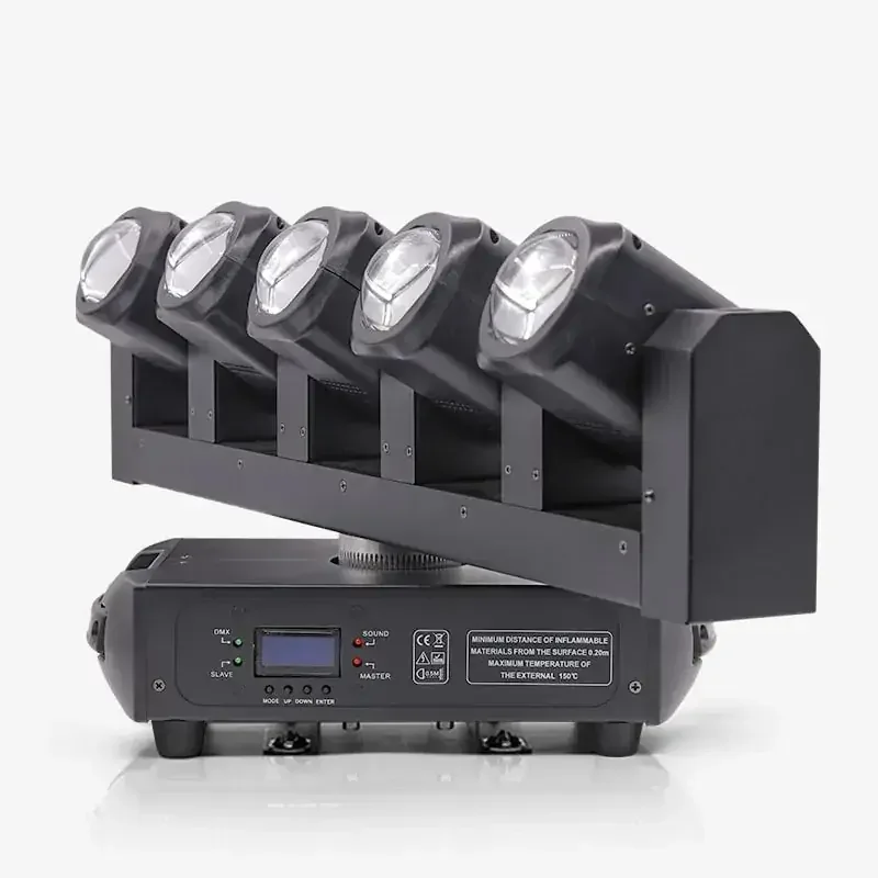 5 HEADS BEAM MOVING HEAD DJ LIGHT