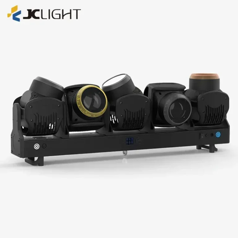 5 HEADS LED BEAM MOVING HEAD LIGHT WITH LED RING