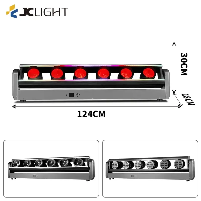 6x80W LED BEAM MOVING HEAD LIGHT
