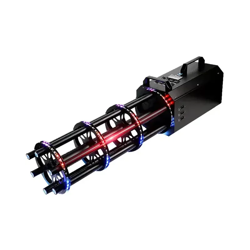SIX SHOTS GATLING ELECTRIC CONFETTI GUN
