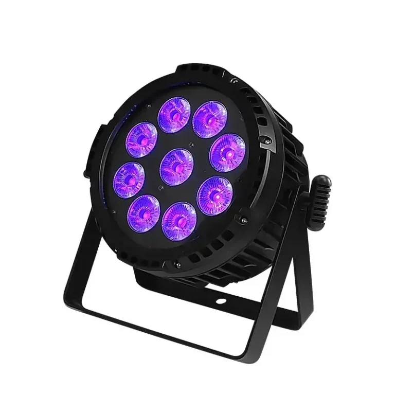 WATERPROOF WIRELESS BATTERY DMX LED PAR LIGHT D37-2